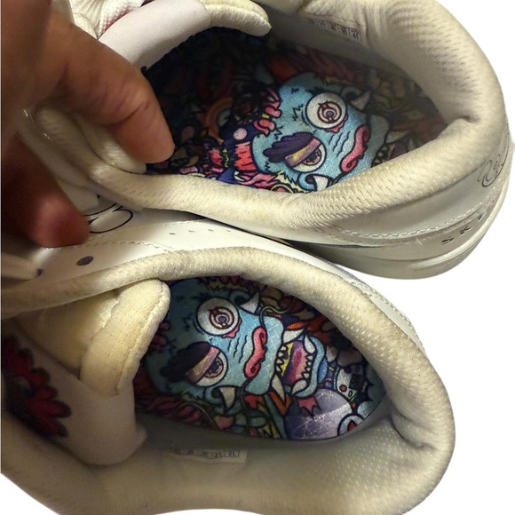 Skechers x Vexx Gasp Koopa-Volley White Black Men LifeStyle Casual - Picture 10 of 16